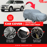 Mitsubishi Pajero 1982-2022 Car Top Cover - Waterproof & Dustproof Silver Spray Coated + Free Bag